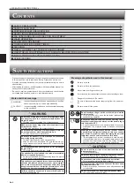 Предварительный просмотр 2 страницы Mitsubishi Electric Mr. Slim MSZ-SGE09VA Operating Instructions Manual