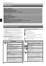 Предварительный просмотр 2 страницы Mitsubishi Electric Mr.Slim MSZ-SGH24VA Operating Instructions Manual