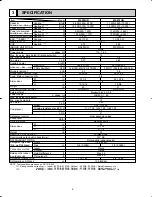 Предварительный просмотр 6 страницы Mitsubishi Electric Mr.Slim MSZ09UN W Service Manual