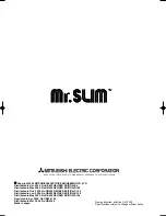 Предварительный просмотр 36 страницы Mitsubishi Electric Mr.Slim MU-A18ND-S1 Service Manual