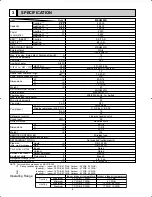 Предварительный просмотр 6 страницы Mitsubishi Electric Mr.Slim MUH24WN Service Manual