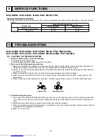 Предварительный просмотр 38 страницы Mitsubishi Electric Mr.Slim MUZ-A17NA Service Manual