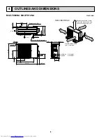 Предварительный просмотр 6 страницы Mitsubishi Electric Mr.Slim MUZ-FD09NA Service Manual