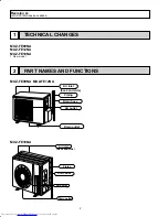 Предварительный просмотр 2 страницы Mitsubishi Electric Mr.Slim MUZ-FE09NA Service Manual