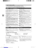 Предварительный просмотр 2 страницы Mitsubishi Electric Mr. Slim MXZ-2A20NA Installation Manual