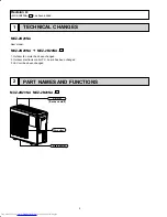 Предварительный просмотр 2 страницы Mitsubishi Electric Mr.Slim MXZ-2B20NA Service Manual