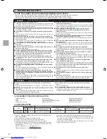 Предварительный просмотр 2 страницы Mitsubishi Electric Mr. Slim MXZ-3A30NA Installation Manual