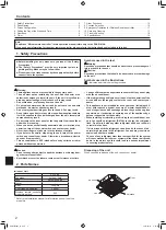 Предварительный просмотр 2 страницы Mitsubishi Electric Mr.SLIM P24 Operation Manual