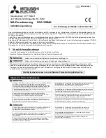 Предварительный просмотр 17 страницы Mitsubishi Electric Mr.Slim PAR-30MAA Installation Manual