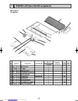 Предварительный просмотр 65 страницы Mitsubishi Electric Mr.SLIM PC-2.5GAKD Technical & Service Manual