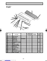 Предварительный просмотр 67 страницы Mitsubishi Electric Mr.SLIM PC-2.5GAKD Technical & Service Manual