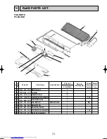 Предварительный просмотр 73 страницы Mitsubishi Electric Mr.SLIM PC-2.5GAKD Technical & Service Manual