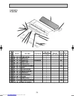 Предварительный просмотр 75 страницы Mitsubishi Electric Mr.SLIM PC-2.5GAKD Technical & Service Manual