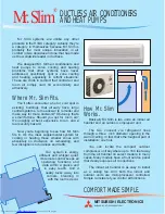 Preview for 2 page of Mitsubishi Electric Mr.Slim PC24EK Brochure & Specs