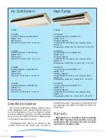 Preview for 5 page of Mitsubishi Electric Mr.Slim PC24EK Brochure & Specs