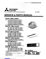 Предварительный просмотр 1 страницы Mitsubishi Electric Mr.Slim PC24EK Service And Parts Manual