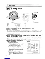 Предварительный просмотр 4 страницы Mitsubishi Electric Mr.Slim PC24EK Service And Parts Manual