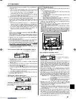 Preview for 27 page of Mitsubishi Electric Mr.Slim PCA-A-GA Operation Manual