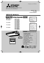 Mitsubishi Electric Mr.SLIM PCA-A24GA Service Manual предпросмотр