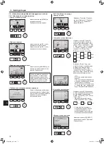 Предварительный просмотр 22 страницы Mitsubishi Electric Mr. Slim PCA-M100 KA Operation Manual