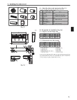 Предварительный просмотр 5 страницы Mitsubishi Electric MR. SLIM PCA-M100KA Installation Manual