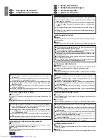 Preview for 4 page of Mitsubishi Electric Mr.SLIM PCA-P2.5GA Operation Manual