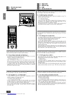 Preview for 14 page of Mitsubishi Electric Mr.SLIM PCA-P2.5GA Operation Manual