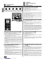 Preview for 22 page of Mitsubishi Electric Mr.SLIM PCA-P2.5GA Operation Manual