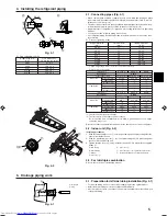 Предварительный просмотр 5 страницы Mitsubishi Electric Mr. Slim PCA-RP-GA Installation Manual