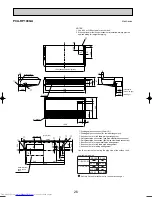 Предварительный просмотр 26 страницы Mitsubishi Electric Mr.Slim PCA-RP GA Technical Data Book