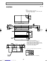 Предварительный просмотр 27 страницы Mitsubishi Electric Mr.Slim PCA-RP GA Technical Data Book