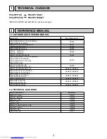 Preview for 2 page of Mitsubishi Electric Mr.SLIM PCA-RP125HA Service Manual