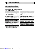 Preview for 3 page of Mitsubishi Electric Mr.SLIM PCA-RP125HA Service Manual