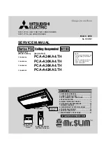 Предварительный просмотр 1 страницы Mitsubishi Electric Mr.SLIM PCA Series Service Manual