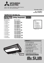 Preview for 1 page of Mitsubishi Electric MR. SLIM PCA Series Service Manual