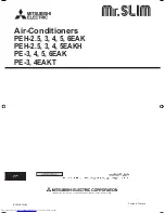 Предварительный просмотр 32 страницы Mitsubishi Electric Mr.SLIM PE-3EAK Installation Manual