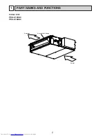 Предварительный просмотр 2 страницы Mitsubishi Electric Mr.Slim PEA-A12AA4 Technical & Service Manual