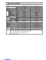 Предварительный просмотр 3 страницы Mitsubishi Electric Mr.Slim PEA-A12AA4 Technical & Service Manual