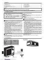 Предварительный просмотр 2 страницы Mitsubishi Electric Mr.Slim PEA-EAQ Operating Instructions Manual