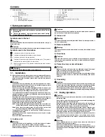 Preview for 3 page of Mitsubishi Electric Mr.Slim PEA-RP170WHA Operation Manual