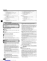 Предварительный просмотр 6 страницы Mitsubishi Electric Mr.Slim PEA-RP200WHA Installation Manual