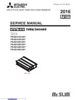 Предварительный просмотр 1 страницы Mitsubishi Electric Mr.SLIM PEAD-A12AA7 Service Manual