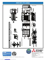 Предварительный просмотр 4 страницы Mitsubishi Electric Mr.Slim PEAD-A36AA4 Submittal Data