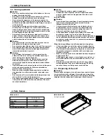 Preview for 3 page of Mitsubishi Electric Mr.Slim PEAD-RP100JALQ Operation Manual