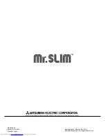 Предварительный просмотр 36 страницы Mitsubishi Electric Mr.SLIM PED-2.5EJA1.UK Technical & Service Manual