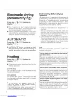 Предварительный просмотр 6 страницы Mitsubishi Electric Mr.Slim PEH-2.5EKHA Instructions For Use Manual