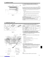 Предварительный просмотр 3 страницы Mitsubishi Electric Mr. Slim PKA-A-HA4 Installation Manual