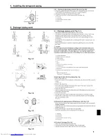 Предварительный просмотр 7 страницы Mitsubishi Electric Mr. Slim PKA-A-HA4 Installation Manual