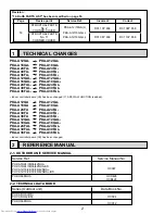 Предварительный просмотр 2 страницы Mitsubishi Electric Mr.SLIM PKA-A12GA Service Manual