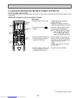 Предварительный просмотр 21 страницы Mitsubishi Electric Mr.SLIM PKA-A12GA Service Manual